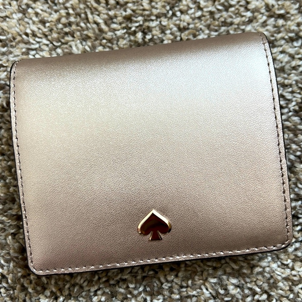 Kate Spade champagne wallet